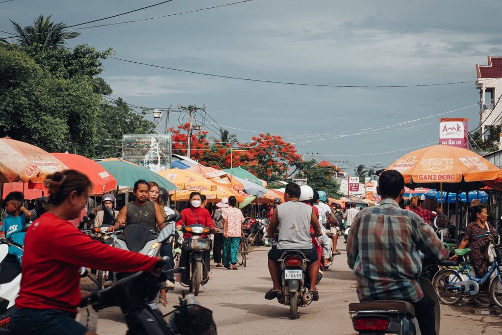 Battambang Pazarı